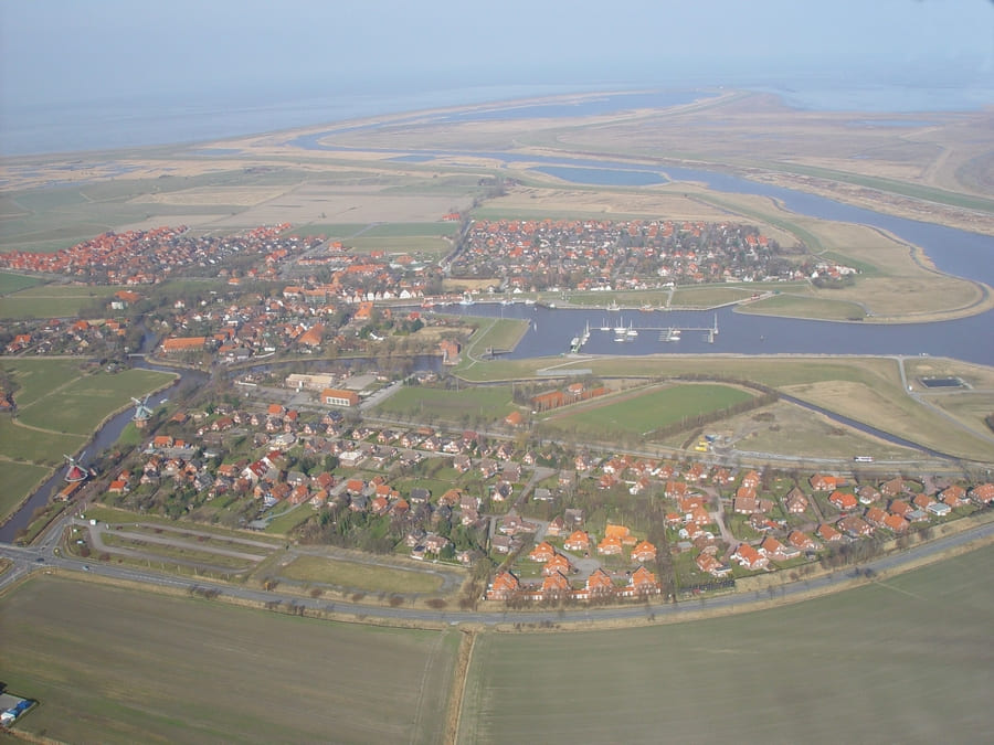 Greetsiel von Oben